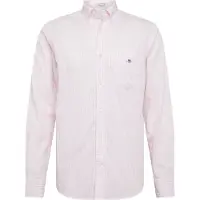 Gant per uomo. 3000130 Camicia in popeline a righe rosa dalla vestibilità regolare (XXL), Casual, Cotone, Classico, Manica lunga