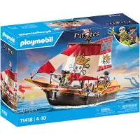 Playmobil Gioco Di Costruzione Di Navi Pirata