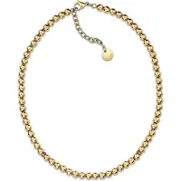 Tommy Hilfiger Collana Di Perle D'Oro — Collana