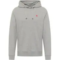 Bergfreunde Hoody Patch Felpa con cappuccio (XXS, grigio)