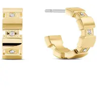 Tommy Hilfiger Anelli Placcati Oro Cristalli 2780778 — Anello