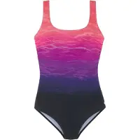 LASCANA Costume intero blu scuro / lilla / rosa / rosa neon