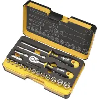 Felo XL-Strongbox "R-GO 19" da 1/4" - Set da 19 pezzi SW/MS