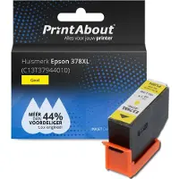 PrintAbout Cartuccia compatibile Epson 378XL (C13T37944010) - Giallo Alta capacità