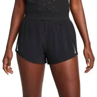 Nike Running - Short leggero e traspirante - W Aeroswift Dri-Fit ADV 3In Short Black White per Donne - Taglia XS - Nero