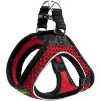 Hunter Harness Hilo Comfort Imbracatura per cani (Halsumfang 37-42 cm - Bauchumfang 40-46 cm, rosso)