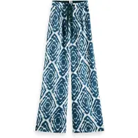Scotch & Soda Eleni - High Rise Wide Leg Pyjama Pants Disco Tie Dye Bottle Taglia: XS/32 | Pantaloni Outlet | Donna