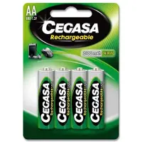 Cegasa Batterie Ricaricabili 1x4 Aa