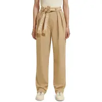 Scotch & Soda Faye - High Rise Relaxed Tapered Leg Paper Bag Utility Pants Taglia: XS/32 | Pantaloni Outlet | Donna