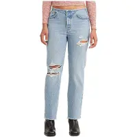 Levi's 501 Straight Jeans Blue Taglia: W24L32 | Jeans straight fit Outlet | Donna | Blu