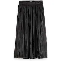 Scotch & Soda Pleated High Rise Maxi Skirt Evening Black Taglia: XL | Minigonne Outlet | Donna | Nero