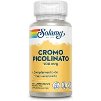 Solaray Picolinato Di Cromo 200mcgr 50 Unità
