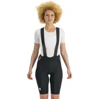 Sportful Women's Classic Bibshort Pantaloni da ciclismo Donna (XS, nero)