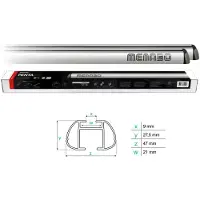 Menabo Barre Portatutto Penta 47x27 Mm