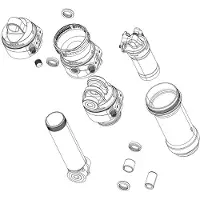 RockShox Kit Di Montaggio Ammortizzatore Posteriore 1/2