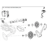 Sram Tappo Di Copertura X01 Eagle Set 11.7518.097.001