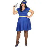 Atosa Costume Da Poliziotto Dell´fbi