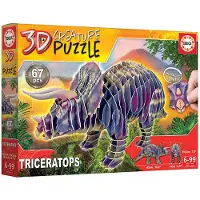 Educa Puzzle 3d Triceratopo
