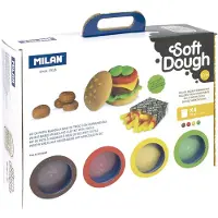 Milan Kit 4 Lattine Impasto Morbido Con Attrezzi House Of Burgers 116g