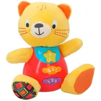 WINFUN Gattino Giocattolo Con Luci E Suoni In Peluche Spagnolo