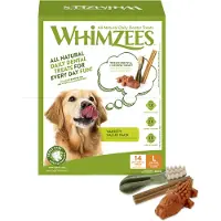 Whimzees Strisce Sbiancanti Variety Box 14 Unità