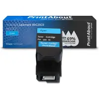 PrintAbout Toner compatibile Lexmark 80C2SC0 (802SC) - Ciano