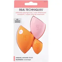 Real Techniques Ultimate Sponge Trio 3 pezzi — Set di spugne makeup