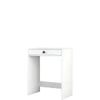 Skye Decor , Lizbon - White, toletta, bianco, 100% pannelli truciolari rivestiti in melamina, 70 x 84,7 x 40 cm