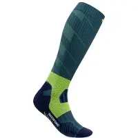 Bauerfeind Sports Women's Trail Run Compression Socks Calze da running Donna (39-42 - Wade S, blu)