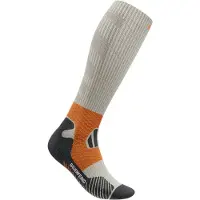 Bauerfeind Sports Trail Run Compression Socks Calze da running Uomo (46-49 - Wade L, grigio)