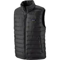 Patagonia - Piumino senza maniche in piuma naturale - M's Down Sweater Vest Black per Uomo in Nylon - Taglia XXL - Nero