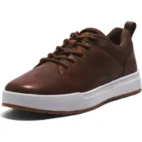 Timberland per uomo. TB0A5Z1S3581 Sneakers basse in pelle con lacci Maple Grove Brown (43.5), Marrone, Basso, Stringhe, Casual, Sostenibile