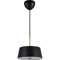 Nordlux Lampada sospensione Clasi 30 in nero con diffusori