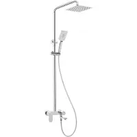 Deante Shower head with bathtub mixer - movable spout