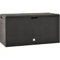 vidaXL Cassetta da giardino antracite 114x47x60 cm
