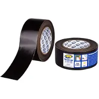 Hpx Nastro PE resistente ai raggi UV - nero 60mm x 25m
