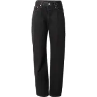 Levi's per donna. A1959-0035 Jeans 501 anni '90 neri (25/30), Nero, Casual, Cotone, Denim