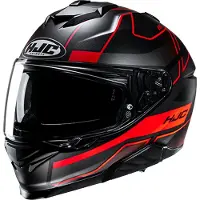 HJC i71 Iorix MC1SF Casco Integrale unisex nero, taglia XS