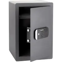 Yale High security safe with electronic lock (SKG certified). professional size H.52 x W.35 x D.36 cm (49.8 L)