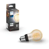 Philips Hue White Ambiance Filament A60 - Lampadina Connessa E27