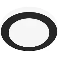 Eglo Plafoniera Moderna Led Carpi Acciaio Nero 3 Luci Led Integrato 3,6W