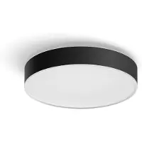 Philips White ambiance Enrave Plafoniera Smart Nera M