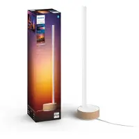 Philips Hue White & Color Ambiance Lampada Da Tavolo Signe Gradient Oak