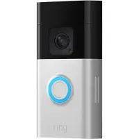 Ring B09WZBVWL9 Ring Video Doorbell 3 Plus Silver/Black