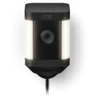 Ring Spotlight Plus Plug-in Surveillance Camera - Black - EU