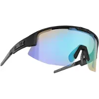 Bliz - Lunettes de soleil polyvalentes - Matrix Small Matt Black Nano Optics Nordic Light Coral Orange W Blue Multi - Nero