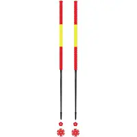 Les batons d'Alain - bastoncini scialpinismo - Espagne - Taglia 135 cm - rosso