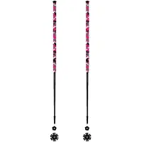 Les batons d'Alain - Bastoncini da sci alpinismo - Camo Rose - Taglia 115 cm - Rosa