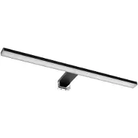 EBIR Luce per specchio a LED Esther 2, nero opaco, 50 cm