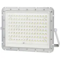 V-TAC VT-180W Faro led bianco con pannello solare 20W e telecomando LED Proiettore con batteria sostituibile 4000K 3m Cavo - 7846